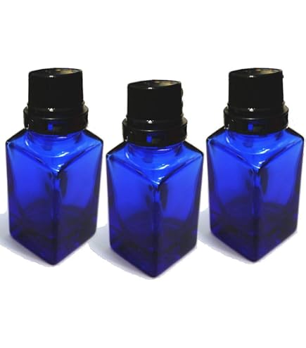 Amazon.co.jp: 青色ガラススプレーボトル 50ml (50本セット
